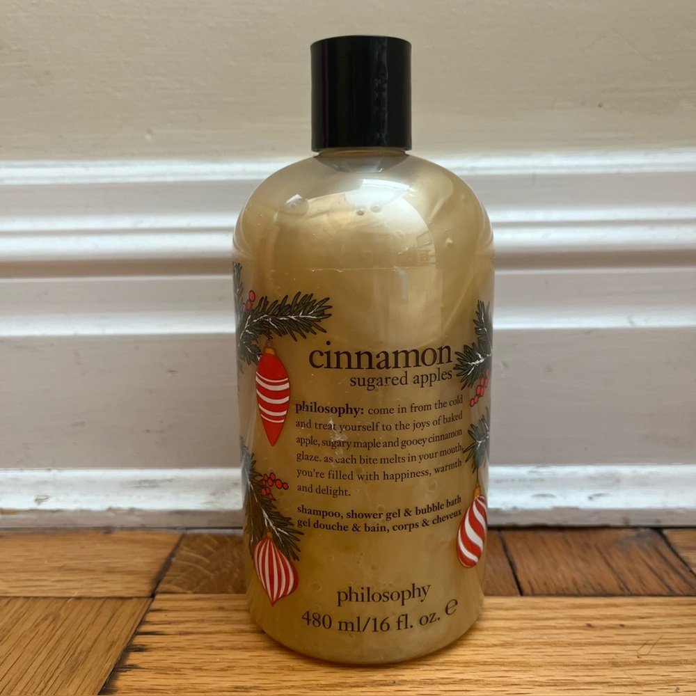 Philosophy Cinnamon Sugared Apples Shampoo Shower Gel! 16 fl. oz. NEW